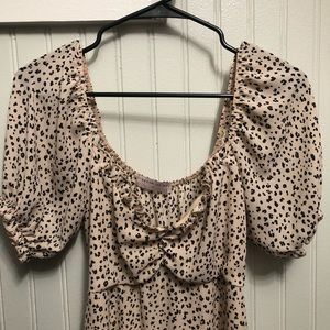 Leopard summer dress